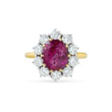 RUBY AND DIAMOND RING - photo 4