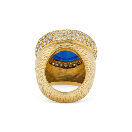 SAPPHIRE AND DIAMOND RING - photo 5