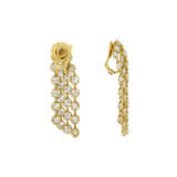 VAN CLEEF & ARPELS DIAMOND 'PALMYRE' EARRINGS - photo 3