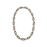 VAN CLEEF & ARPELS ONYX AND DIAMOND LONGCHAIN NECKLACE - photo 1