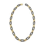 VAN CLEEF & ARPELS ONYX AND DIAMOND LONGCHAIN NECKLACE - photo 3