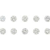 TEN UNMOUNTED DIAMONDS - photo 1