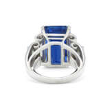 SAPPHIRE AND DIAMOND RING - photo 7