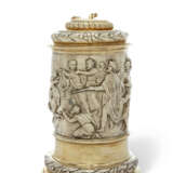 TANKARD ALLEMAND EN ARGENT ET VERMEIL - photo 4