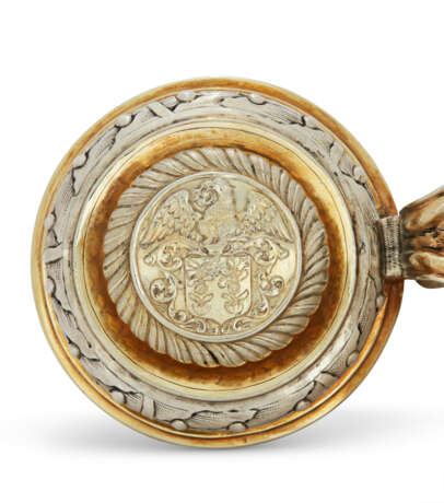 TANKARD ALLEMAND EN ARGENT ET VERMEIL - photo 5