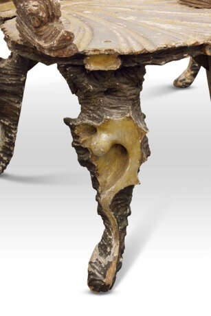 ENSEMBLE DE QUATRE CHAISES ET DEUX FAUTEUILS DITS "DE GROTTE" - photo 6