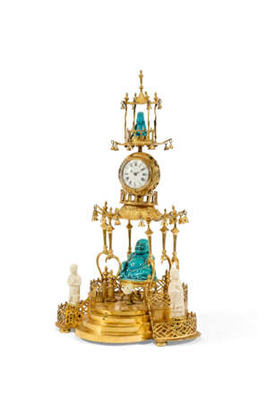 PENDULE À LA PAGODE D’ÉPOQUE LOUIS XV - photo 2