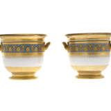 A Pair of Porcelain Wine Coolers from the Ministerial (Ropsha) Service - Foto 1