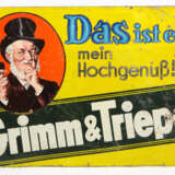 Werbeschild Grimm & Triepel - photo 1