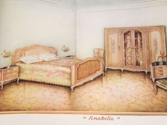 Schleiflack Schlafzimmer Katalog Nr. 14a - photo 2