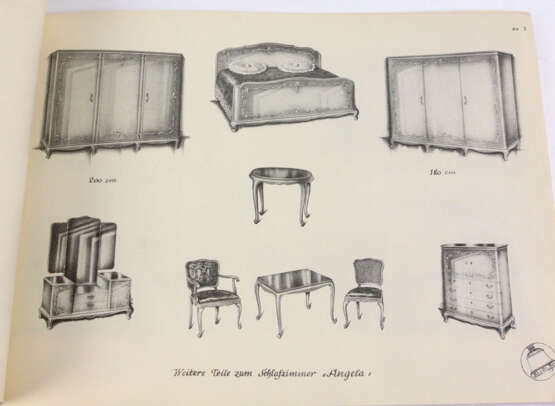 Schleiflack Schlafzimmer Katalog Nr. 14a - фото 4