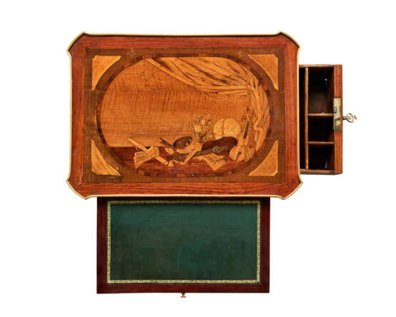 TABLE À ÉCRIRE D’ÉPOQUE TRANSITION - Foto 4