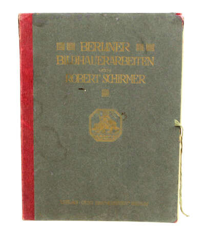 Berliner Bildhauerarbeiten 1911. Mappe - photo 1