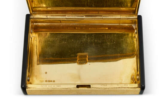ÉTUI À CIGARETTES ART DÉCO CARTIER EN OR ET ÉMAIL - photo 3