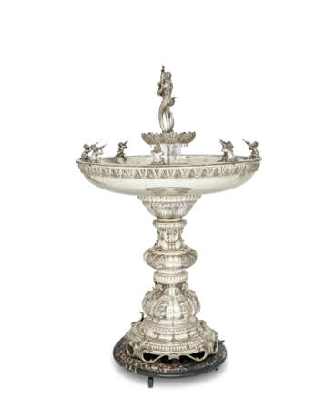 GRANDE FONTAINE ITALIENNE EN ARGENT - photo 2