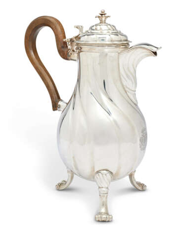 CAFETIÈRE BELGE EN ARGENT - photo 1
