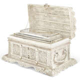 COFFRET EN FILIGRANE ET SA BOÎTE À THÉ EN ARGENT - photo 4