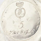 RÉCHAUD ALLEMAND EN ARGENT PROVENANT DU SERVICE DE FRÉDÉRIC AUGUSTE III, ÉLECTEUR DE SAXE - photo 4