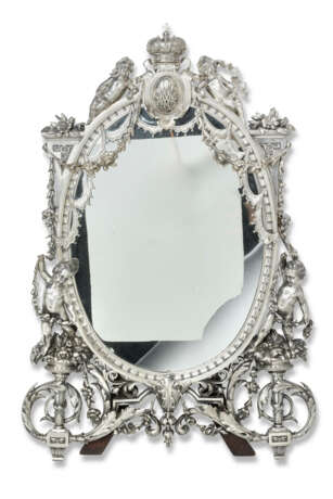 MIROIR DE COIFFEUSE EN ARGENT - photo 4