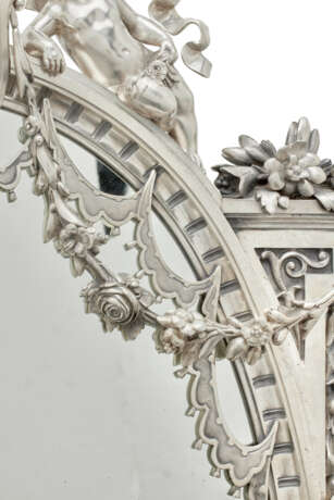 MIROIR DE COIFFEUSE EN ARGENT - photo 7