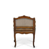 FAUTEUIL DE BUREAU CANNÉ D'ÉPOQUE RÉGENCE - photo 5