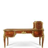 BUREAU PLAT ET SON CARTONNIER D'ÉPOQUE NAPOLÉON III - photo 6