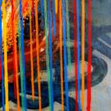 The colored rain mixed all the colors. Oil on canvas 50 by 61 cm. Abstract impressionism Romanticism Ukraine - photo 3