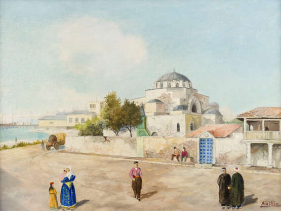 GEORGIJ NIKOLAEWITSCH NIKITIN - ANSICHT VON DER MOSCHEE - Foto 1