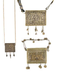 THREE BRASS ENKOLPIA