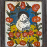 FOUR REVERSE PAINTINGS ON GLASS: ST. JOHN THE FORERUNNER, ST. NICHOLAS OF MYRA AND THE - фото 4