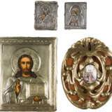 AN ENAMEL FINIFT ICON SHOWING THE SYNAXIS OF THE MIRACLEWORKING SAINTS OF THE PECHERSKY - фото 1