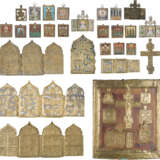 A COLLECTION OF 27 ICONS DEPICTING THE IMAGES OF CHRIST AND THE MOTHER OF GOD, LITURGICAL - photo 1