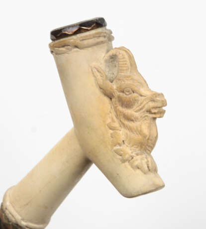 Meerschaum Pfeife mit Etui - Foto 2