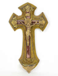 Kreuz mit Weihwaaserschale um 1880