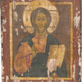 AN ICON SHOWING CHRIST PANTOKRATOR AND A TRIPTYCH SHOWING THE MOTHER OF GOD - photo 3