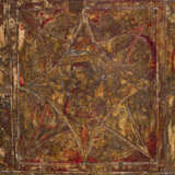 A RARE ICON SHOWING THE MOTHER OF GOD 'OF THE BURNING BUSH' SURROUNDED BY TWELVE MAJOR - photo 2