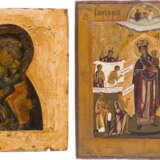 TWO ICONS: THE TOLGSKAYA MOTHER OF GOD AND THE MOTHER OF GOD 'JOY TO ALL WHO GRIEVE' - фото 1