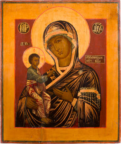 AN ICON SHOWING THE IERUSALIMSKAYA MOTHER OF GOD - photo 1