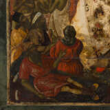 A VERY FINE ICON SHOWING THE MOTHER OF GOD 'JOY TO ALL WHO GRIEVE' - photo 4