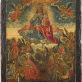 A FINE ICON SHOWING THE MOTHER OF GOD 'JOY TO ALL WHO GRIEVE' - photo 1