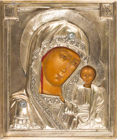 AN ICON OF THE KAZANSKAYA MOTHER OF GOD - photo 1