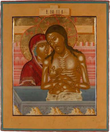 A FINE ICON SHOWING 'MOTHER, DO NOT WEEP FOR ME' - фото 1