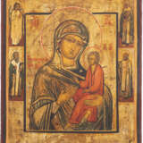 A SMALL ICON SHOWING THE TIKHVINSKAYA MOTHER OF GOD - photo 1