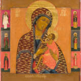 AN ICON SHOWING THE MOTHER OF GOD 'O VSEPYETAYA MATI' (O ALL-HYMNED MOTHER) - photo 1