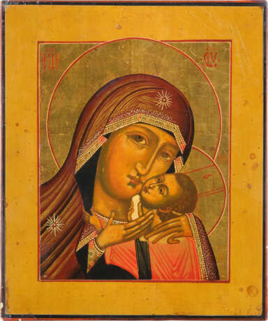AN ICON SHOWING THE KORSUNSKAYA MOTHER OF GOD - photo 1