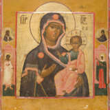 AN ICON SHOWING THE SMOLENSKAYA MOTHER OF GOD - photo 1