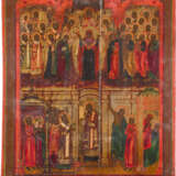 TWO ICONS SHOWING THE PROTECTING VEIL OF THE MOTHER OF GOD (POKROV) - photo 2