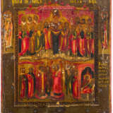 TWO ICONS SHOWING THE PROTECTING VEIL OF THE MOTHER OF GOD (POKROV) - photo 3