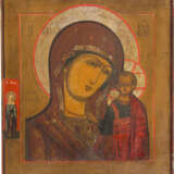 TWO ICONS SHOWING THE KAZANSKAYA MOTHER OF GOD AND A FEAST DAY ICON - photo 2