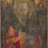 TWO ICONS: THE APPEARANCE OF THE MOTHER OF GOD TO ST. SERGEY OF RADONEZH AND ST. NICHOLAS - photo 3